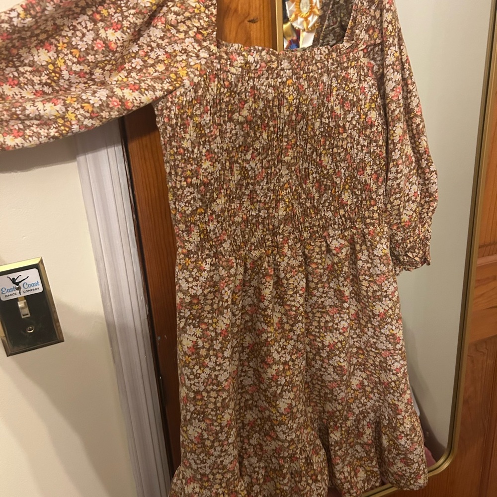 Floral Long Sleeve Dress